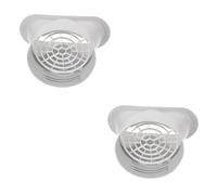 ARTIBETTER 2 Ensembles Mobile Climatiseur Tuyau D'Échappement Tuyau D'Échappement Caloduc Canard Bouche Plate Diamètre Tuyau De Ventilation Interface Accessoires Adaptateur De Tuyau