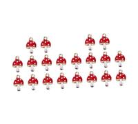 Artibetter 2 Ensembles Pendentifs Champignon Alliage Lot Pour Création De Bijoux Diy Charms Pour Boucles Oreilles Et Décoration Stationery 10 Pièces * 2