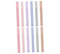 Artibetter 2 Ensembles Set De Marqueurs Fluorescents Colorés Stylos Marqueurs À Capacité Pour Bureau Et École Fuite Couleur Aléatoire 6 Pièces * 2