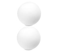 ARTIBETTER 2 pièces Abat Jour Rond Acrylique Écran Lumineux Sphérique à Unique pour Lampes sur Pied et Plafonniers Remplacement Moderne pour Éclairage Intérieur