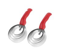 Artibetter 2 pièces Brosse à Gratter Bétail avec Poils Dentelés Stimulateurs pour Chevaux et Moutons Peigne Métallique pour Toilettage Animaux Confortable pour Usage Agricole et Soins