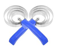 Artibetter 2 Pièces Brosse de Curage en Acier Inoxydable | Retire Poils Morts et Boue Séchée, Prise Facile, Stimule la Circulation, Usage Étable et Toilettage Couleur Aléatoire