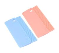 ARTIBETTER 2 pièces Brosse Silicone pour Animaux Outil de Toilettage Lavable pour Chats et Chiens pour Enlever Poils et Peluches Brosse Douce Dépilatoire Polyvalente