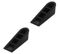 ARTIBETTER 2 Pièces Butée de Porte Caoutchouc Résistante Outil de Blocage Pratique pour Porte Design Antidérapant et Compact