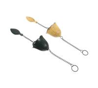 ARTIBETTER 2 pièces Clochettes japonaises en Fer suspendues rétro pour Porte et Jardin apaisantes et durables décoration extérieure Suspendue 2pcs Vert + Jaune
