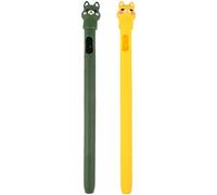Artibetter 2 Pièces Étui De Protection en Silicone pour Stylet Première Génération (1* Vert Armée + 1* Jaune) 2pcs