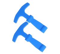 ARTIBETTER 2 Pièces Loquet T-handle Caoutchouc pour Glacière Remplacement Résistant pour Couvercle de Glacière Camping Fermeture Étanche et Isolation