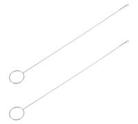 Artibetter 2 Pièces Lot de 2 Crochets à Boucle en Acier Inoxydable Extra Longs, Outils de Couture pour Retournement de Boucle, Accessoires de Tricot DIY, pour Tubes de Biais et Sangles, Usage