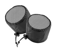 Artibetter 2 pièces Lot de Housses de Ventilation pour Tentes de Culture Filet Anti-Insectes avec Bande Élastique et Boucle Fixe Maille Fine pour Aération et Protection