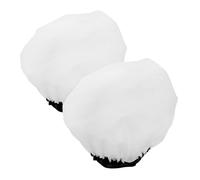 ARTIBETTER 2 Pièces Ombre légère Douce lumière Lampe de Poche diffuseur Flash Trousse Tissé Flashlight Lampes de Poche Abat-Jour Photographie Couverture légère d'art de Tissu Chiffon Blanche