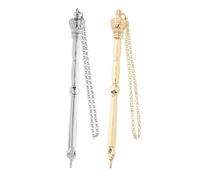ARTIBETTER 2 pièces Pointeur de Torah Métal Doré et Argenté Outil de Lecture Précis pour Étude Bible Cadeau Mitzvah pour Adultes Guide Main pour Lecture Juive