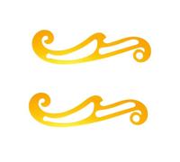ARTIBETTER 2 Pièces Règle de Coupe de Courbes pour Vêtements Outil de Gabarit de Dessin Multifonctionnel pour Conception de Vêtements Validation des Modèles pour Débutants et Tailleurs