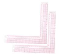 ARTIBETTER 2 Pièces Règle de Couture Forme Règle à Courbe Outils Pratiques de Dessin Découpe