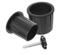 Artibetter 2 pièces Silicone Stand Hole Plug Cover for Patio Table Umbrella Debris Blocking Replacement Sleeve with Screw Outdoor Umbrella Base Stabilizer for Garden Deck Use