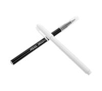 Artibetter 2 pièces Stylo de Colorant Alimentaire Comestible Noir et Blanc pour Décoration Gâteaux Pâtisserie Cookies et Glacage Outil de Peinture Sûr pour Usage Domestique et Professionnel