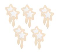 Artibetter 20 Pièces Miroirs pour Garçon Fille Miroirs à Main pour Peinture DIY Kit de Bricolage Non pour Activités Artistiques et Loisirs Créatifs
