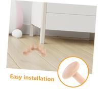 ARTIBETTER 20 Pièces Tiges Massif T Naturel T pour Renforcement Meubles Petite pour Projets DIY Clous Fins pour Assemblage Stable