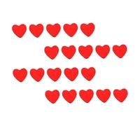 Artibetter 200 Pièces Autocollants Forme de Cœur Rouge Autocollants Décoratifs Autoadhésifs pour Bricolage et Décoration de Fête