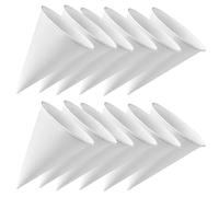 Artibetter 200 Pièces Porte-gobelet en Papier Blanc Léger et Étanche, Gobelet Conique Jetable en Papier Épais, pour Boissons et Glaces, Usage Simple et Créatif