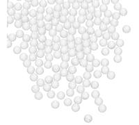 Artibetter 2000 Pièces Sphère de Verre Solide Transparente pour | Verre, Surface Lisse et Dureté Élevée, Format Portable, Usage en Culture et Essais, Lot Unique
