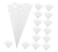 Artibetter 20pièces Cornets à Pétales pour Mariage Boîtes à Confettis Papier Accessoires pour Centres de Table et Décorations de Fêtes