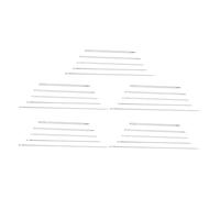 ARTIBETTER 25 Pièces Aiguilles à Coudre Métal Longues Set Robuste pour Tissus Épais et Patchwork Grandes Aiguilles à Oeil Large pour Artisanat et Réparation Textile