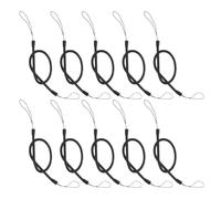 Artibetter 25pcs Cordon Anti-perte pour Stylet Tactile Noir en Plastique Ressort Élastique Flexible 23cm pour Salles de t Studios Créatifs
