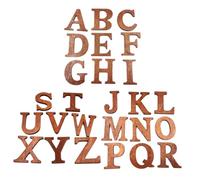 Artibetter 26 pièces Lettres Lettres Anglaises Éducatives pour Apprentissage DIY Décoration Murale Créative Pédagogique Garçon Fille École