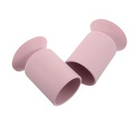Artibetter 2pcs Porte-stylo de Bureau en Silicone Ventouse, Godet à Pinceau de Maquillage Antitache et Polyvalent, pour Zones de Toilette et Bureaux