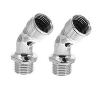 Artibetter 2pièces Adaptateur De Coude De Douche Connecteur Rallonge Pour Bras De Douche De Rechange