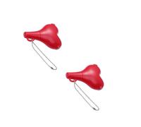 Artibetter 2pièces Couple Headphone Splitter Way Heart Shape Adaptateur Audio Stéréo pour avec Compatible avec Dispositifs Rouge