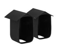 Artibetter 2pièces Housse De Étanche pour Caméra De Sécurité Couvercle Anti-Pluie Et Anti-UV pour Installation Intérieure Et Extérieure Intempéries