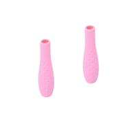Artibetter 2pièces Housse De Silicone pour Stylet Antidérapant Compatible Ère Et Ème Génération Couleur Rose Chocs Et Rayures Confort Optimal pour Écriture Et Dessin