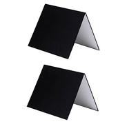 Artibetter 2pièces Réflecteur Photographique Panneau Réfléchissant Portable pour Accessoires Photo Diffusion De Lumière Et Éclairage De Sujet