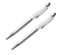 Artibetter 2pièces Stylus Pens Cristal De Diamant Et Stylo à Bille pour Écrans Tactiles Capacitatifs