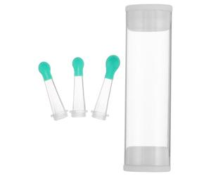 ARTIBETTER 3 Embouts en Silicone pour Cuillère à Cérumen, Kit de Remplacement Souple et Léger, Accessoires de Nettoyage des Oreilles pour Usage Familial et Voyage
