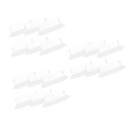 ARTIBETTER 3 Ensembles Étiquettes De Dossier Suspendu Plastique Onglets Identification Rapide Pour Étudiants Enseignants Et Bureau Ultra Transparent Et Réutilisables 25 Pièces * 3