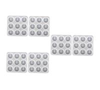 ARTIBETTER 3 Ensembles Moules Silicone Pour Pendentifs Diy Jade Pour Faciles À Utiliser À Nettoyer Accessoires Pratiques Pour Artisanat 2 Pièces * 3