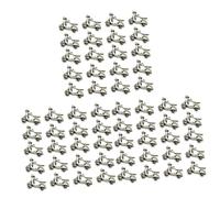Artibetter 3 Ensembles Pendentifs Mini Alliage Charms Métalliques Vintage Pour Création De Bijoux Antique Accessoires Pour Bracelets Et Colliers 20 Pièces * 3