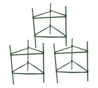 Artibetter 3 Ensembles Tuteur de Jardin Acier pour Plantes Grimpantes Cage Support Robuste pour Tomates Concombres et Légumes Cadre de Croissance Vertical pour Culture Pot et Pleine Terre