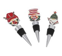 Artibetter 3 Pièces Bouchon de Bouteille Festif Gnome, Scellage | Décor pour Fêtes et Occasions Spéciales, Design Poupée Créative, Coffret Soigné, Joint Étanche