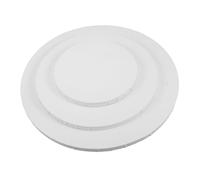 ARTIBETTER 3 pièces Cadres Ronds Toile de Coton Châssis Tendus Prêts à Peindre pour Artistes Remplacement Facile et Décoration Polyvalente pour Studio et Intérieur