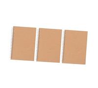 Artibetter 3 Pièces Cahier Spirale Planificateur Hebdomadaire Portable pour Étudiants et