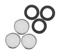 ARTIBETTER 3 pièces Mousseur Robinet Cuisine Filetage Mâle Cuivre avec Filtre Inox Calcaire et Réducteur Débit pour Évier et Salle de Bain