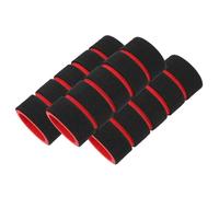 Artibetter 3 Pièces Poignées de Barre de Traction en Mousse Noire, | Installation Facile, Confort pour Entraînement, Protège les Cadres de Porte, pour Débutant et Athlète