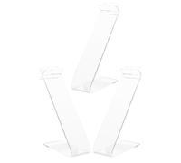 ARTIBETTER 3 Pièces Présentoir à Chaussures Acrylique Compact pour Talons Hauts et Sandales Support pour Rangement Organisé de Chaussures Femmes et Garçon Fille