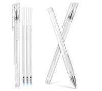 Artibetter 3 Pièces Stylo de Cartographie Peau Blanc ABS avec Recharges | Marqueur Imperméable, Prise en Main Confortable, Usage Polyvalent, pour Sourcils et Repérage Précis