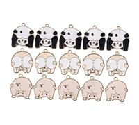 Artibetter 30 Pièces Pendentifs Animaux Lot de Pendentifs Créatifs pour Clés et Sacs avec Design Unique