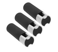 Artibetter 3pcs Poids de Chaîne Aveugle en Fer et Plastique Noir Mat pour Stores Enrouleurs, Pendentif à Chaîne à Billes Invisible Offrant Une Prise Ferme et Installation Facile