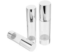 Artibetter 3pièces Bouteilles de Lotion Rechargeables sans Air Flacons de Voyage Étanches Pompe Lotion Vide pour Cosmétiques Toiletries